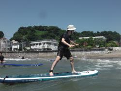 8/12 AM SUP(サップ、スタンドアップパドル)体験スクール付きレンタル 