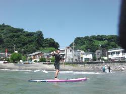 8/12 AM SUP(サップ、スタンドアップパドル)体験スクール付きレンタル 