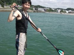 8/14  AM SUP(サップ、スタンドアップパドル)体験スクール付きレンタル 