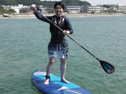 8/14  AM SUP(サップ、スタンドアップパドル)体験スクール付きレンタル 