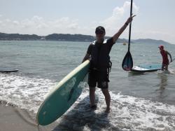 8/14  AM SUP(サップ、スタンドアップパドル)体験スクール付きレンタル 