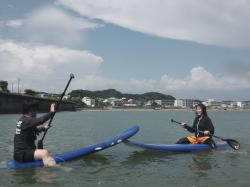 8/14 PM SUP(サップ、スタンドアップパドル)体験スクール  鎌倉ハイサーフ