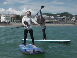 8/15 PM SUP(サップ、スタンドアップパドル)体験スクール付きレンタル  鎌倉ハイサーフ