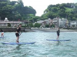 8/15 PM SUP(サップ、スタンドアップパドル)体験スクール付きレンタル  鎌倉ハイサーフ