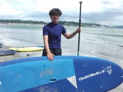 8/15 PM SUP(サップ、スタンドアップパドル)体験スクール付きレンタル  鎌倉ハイサーフ