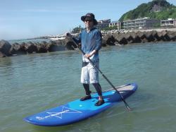 8/17 AM SUP(サップ、スタンドアップパドル)体験スクール付きレンタル  鎌倉ハイサーフ