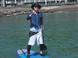 8/17 AM SUP(サップ、スタンドアップパドル)体験スクール付きレンタル  鎌倉ハイサーフ