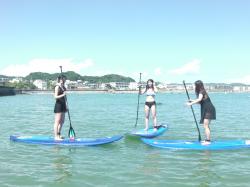 8/17 PM SUP(サップ、スタンドアップパドル)体験スクール付きレンタルサップ  鎌倉ハイサーフ