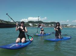 8/17 PM SUP(サップ、スタンドアップパドル)体験スクール付きレンタルサップ  鎌倉ハイサーフ