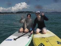 8/17 PM2 SUP(サップ、スタンドアップパドル)体験スクール付きレンタル  鎌倉ハイサーフ