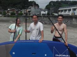 8/18 AM SUP(サップ、スタンドアップパドル)体験スクール  鎌倉ハイサーフ