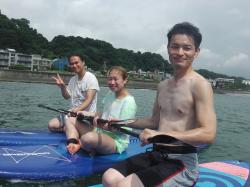 8/18 AM SUP(サップ、スタンドアップパドル)体験スクール  鎌倉ハイサーフ