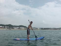 8/18 AM SUP(サップ、スタンドアップパドル)体験スクール  鎌倉ハイサーフ