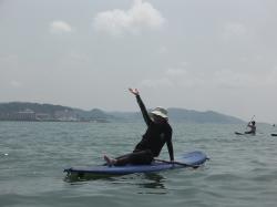 8/18 AM  SUP(サップ、スタンドアップパドル)体験スクール付きレンタル