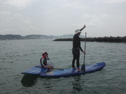 8/18 AM  SUP(サップ、スタンドアップパドル)体験スクール付きレンタル