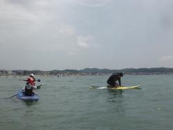 8/18 AM  SUP(サップ、スタンドアップパドル)体験スクール付きレンタル