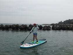 8/19 PM SUP(サップ、スタンドアップパドル)体験スクール付きレンタル 鎌倉ハイサーフ