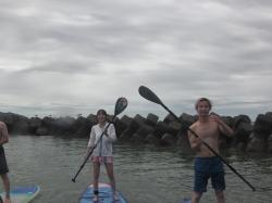 8/20 AM SUP(サップ、スタンドアップパドル)体験スクール付きレンタル  鎌倉ハイサーフ