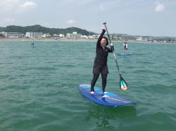 8/21 SUP(サップ、スタンドアップパドル)体験スクール付きレンタル  鎌倉ハイサーフ
