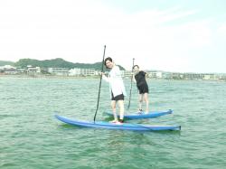 8/21 SUP(サップ、スタンドアップパドル)体験スクール付きレンタル  鎌倉ハイサーフ