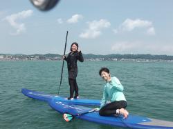8/21 SUP(サップ、スタンドアップパドル)体験スクール付きレンタル  鎌倉ハイサーフ