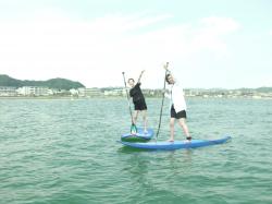 8/21 SUP(サップ、スタンドアップパドル)体験スクール付きレンタル  鎌倉ハイサーフ