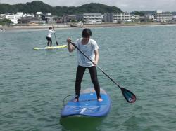 8/22 AM SUP(サップ、スタンドアップパドル)体験スクール  鎌倉ハイサーフ