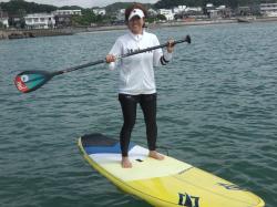 8/22 AM SUP(サップ、スタンドアップパドル)体験スクール  鎌倉ハイサーフ