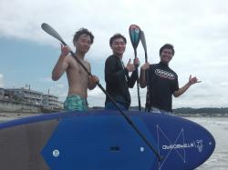8/23 AM SUP(サップ、スタンドアップパドル)体験スクール  鎌倉ハイサーフ