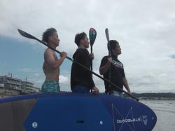8/23 AM SUP(サップ、スタンドアップパドル)体験スクール  鎌倉ハイサーフ