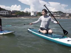 8/24 PM SUP(サップ、スタンドアップパドル)体験スクール付きレンタル  鎌倉ハイサーフ