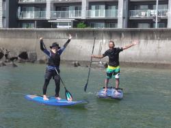 8/25 AM SUP(サップ、スタンドアップパドル)体験スクール付きレンタル 
