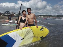 8/25 PM SUP(サップ、スタンドアップパドル)体験スクール付きレンタル   鎌倉ハイサーフ