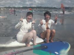 8/25 PM SUP(サップ、スタンドアップパドル)体験スクール付きレンタル   鎌倉ハイサーフ