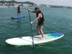 9/7 AM SUP(サップ、スタンドアップパドル)体験スクール  鎌倉ハイサーフ