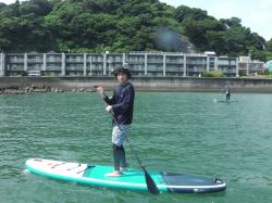 9/8  AM SUP(サップ、スタンドアップパドル)体験スクール