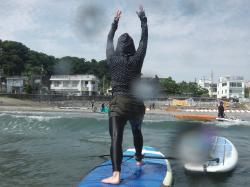 9/8  AM SUP(サップ、スタンドアップパドル)体験スクール