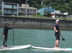 9/8  AM SUP(サップ、スタンドアップパドル)体験スクール