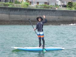 9/8  AM SUP(サップ、スタンドアップパドル)体験スクール