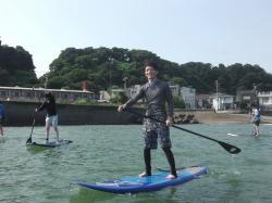 9/8 PM SUP(サップ、スタンドアップパドル)体験スクール付きレンタル  鎌倉ハイサーフ