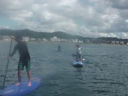 9/10AM SUP(サップ、スタンドアップパドル)体験スクール 鎌倉ハイサーフ