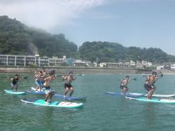 9/17 AM SUP(サップ、スタンドアップパドル)体験スクール付きレンタル  鎌倉ハイサーフ 