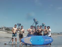9/17 AM SUP(サップ、スタンドアップパドル)体験スクール付きレンタル  鎌倉ハイサーフ 