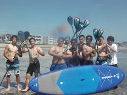 9/17 AM SUP(サップ、スタンドアップパドル)体験スクール付きレンタル  鎌倉ハイサーフ 
