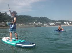 9/17 AM SUP(サップ、スタンドアップパドル)体験スクール付きレンタル  鎌倉ハイサーフ 