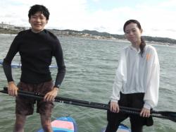 9/23 AM SUP(サップ、スタンドアップパドル)体験スクール付きレンタルサップ    鎌倉ハイサーフ