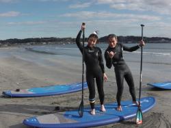 1/17 PM SUP(サップ、スタンドアップパドル)体験スクール付きレンタル  鎌倉ハイサーフ