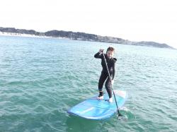 1/17 PM SUP(サップ、スタンドアップパドル)体験スクール付きレンタル  鎌倉ハイサーフ