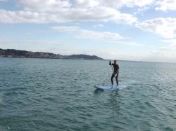 1/17 PM SUP(サップ、スタンドアップパドル)体験スクール付きレンタル  鎌倉ハイサーフ