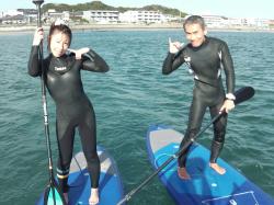 1/17 PM SUP(サップ、スタンドアップパドル)体験スクール付きレンタル  鎌倉ハイサーフ